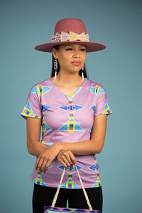Greasy Mouth Women's V-neck Shirt (3-4 week delivery)