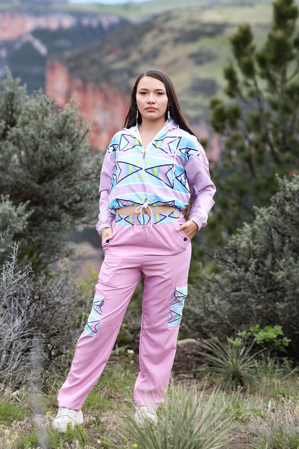 Women's Crow Pink Track Pants