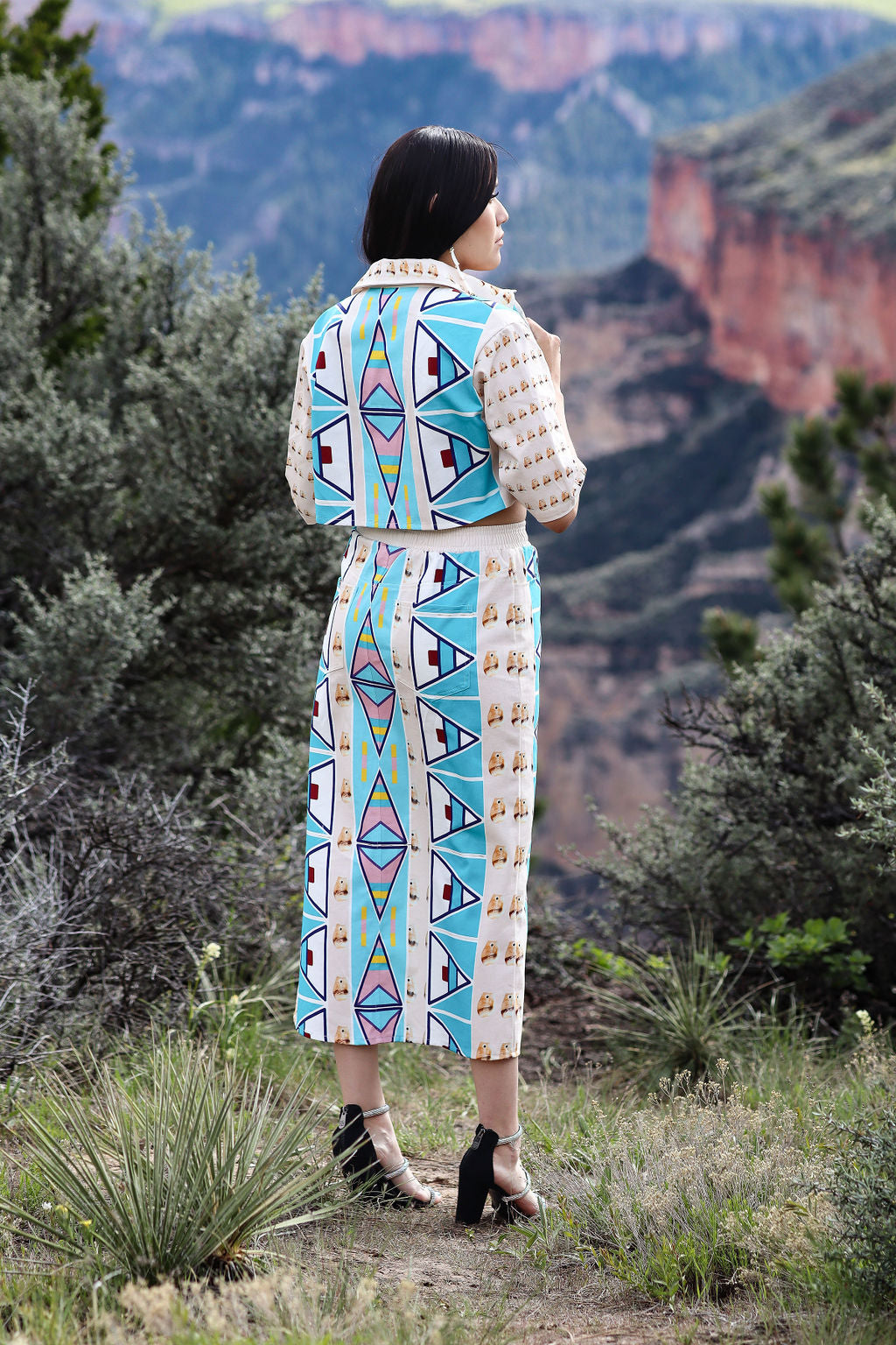 Elktooth Geo Skirt