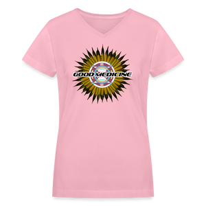 Women's GM Yellowtail V-Neck - pink