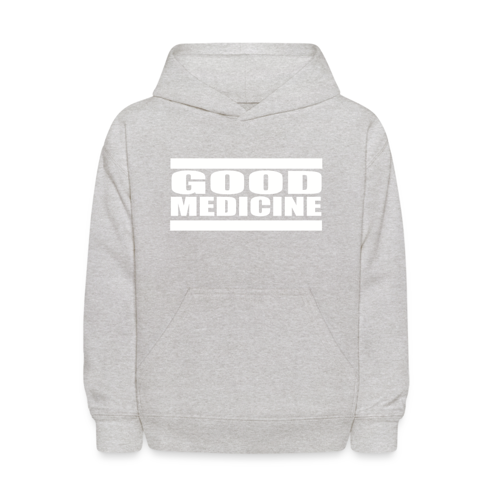 Kids' Bars Hoodie - heather gray