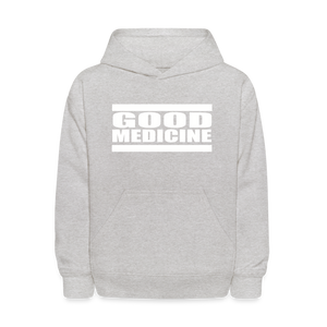 Kids' Bars Hoodie - heather gray