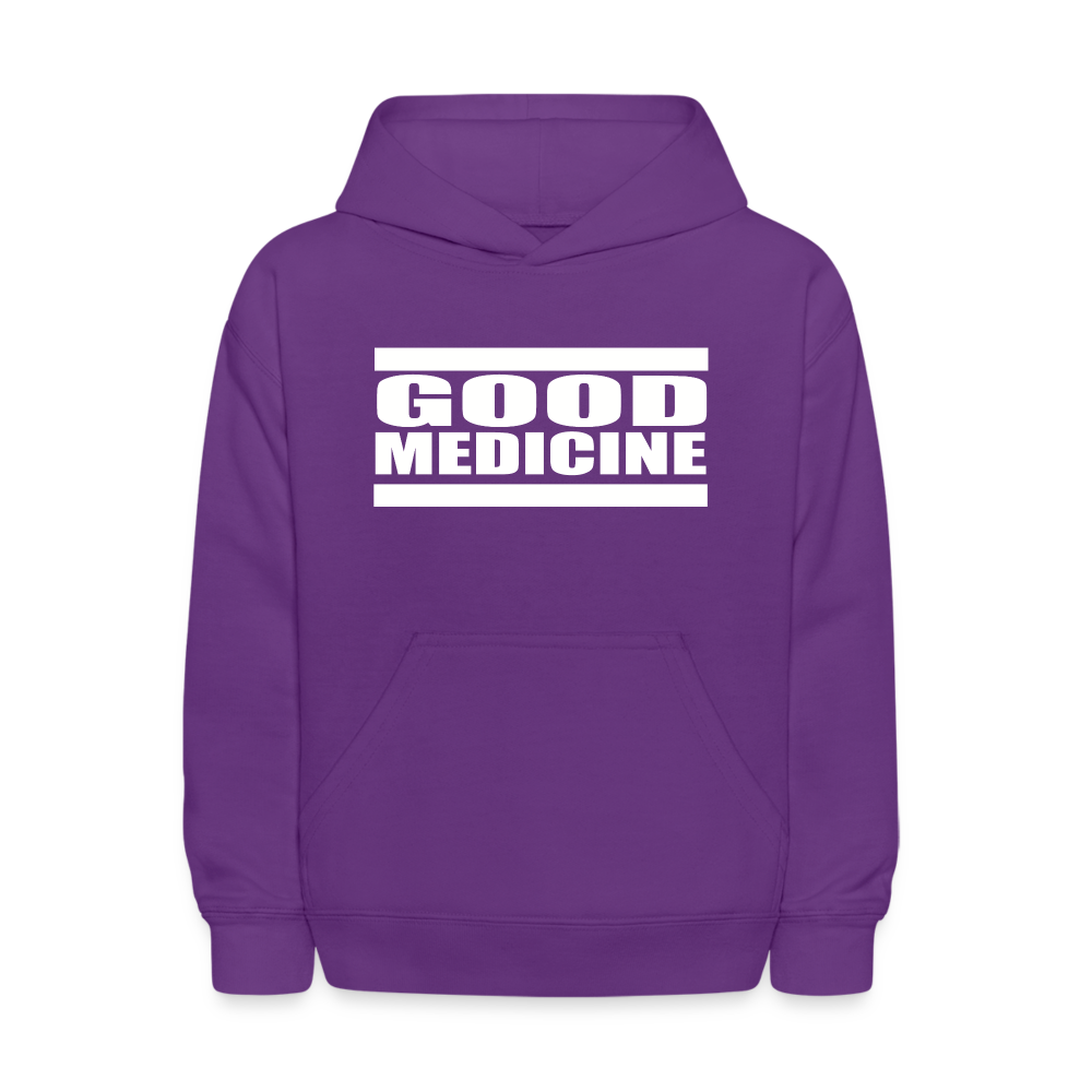 Kids' Bars Hoodie - purple