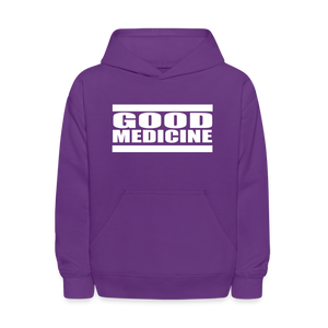 Kids' Bars Hoodie - purple