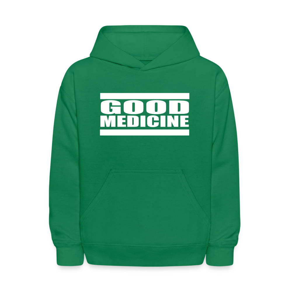 Kids' Bars Hoodie - kelly green