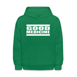 Kids' Bars Hoodie - kelly green