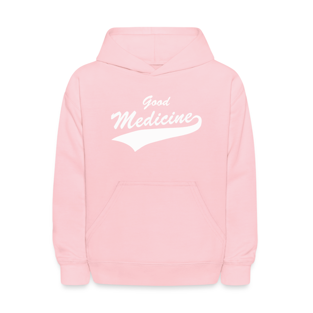 Kids' Swoosh Hoodie - pink