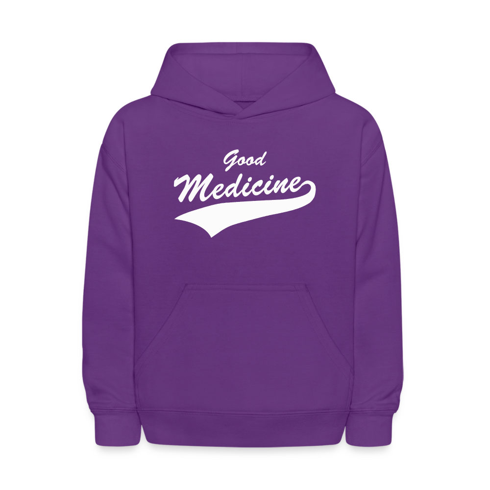 Kids' Swoosh Hoodie - purple