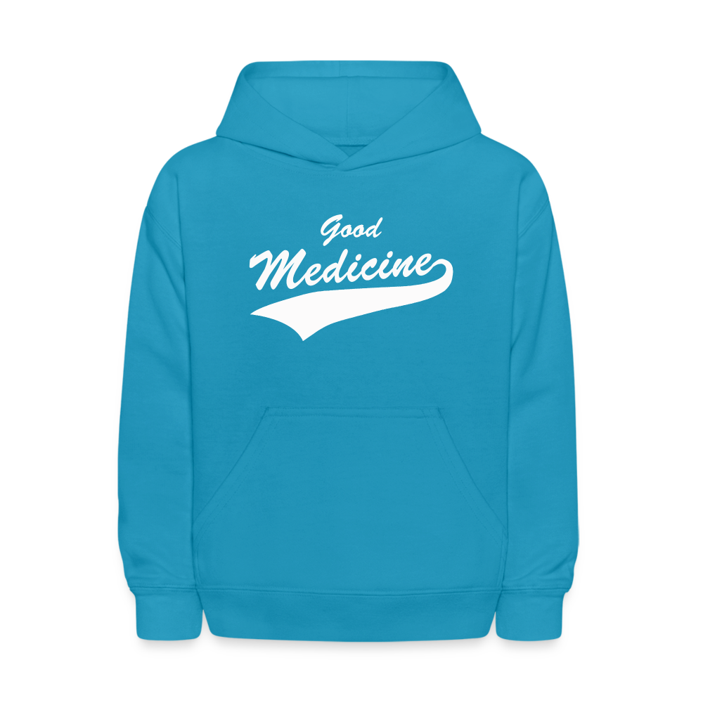 Kids' Swoosh Hoodie - turquoise