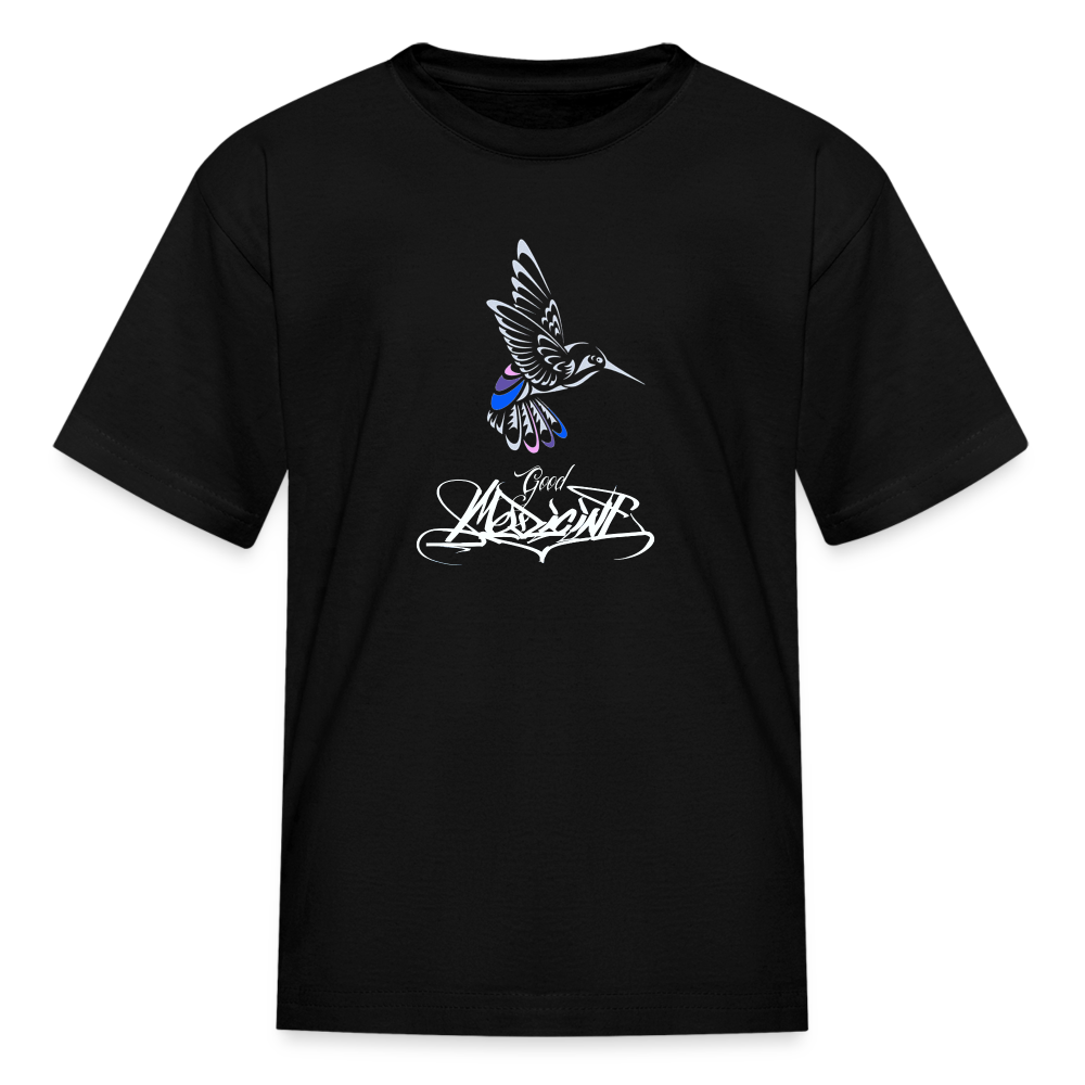 Kids' Hummingbird Tee - black