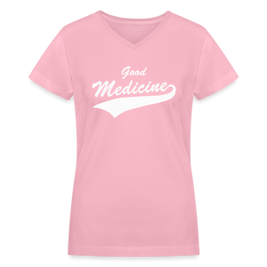 Women's GM Swoosh V-Neck - pink