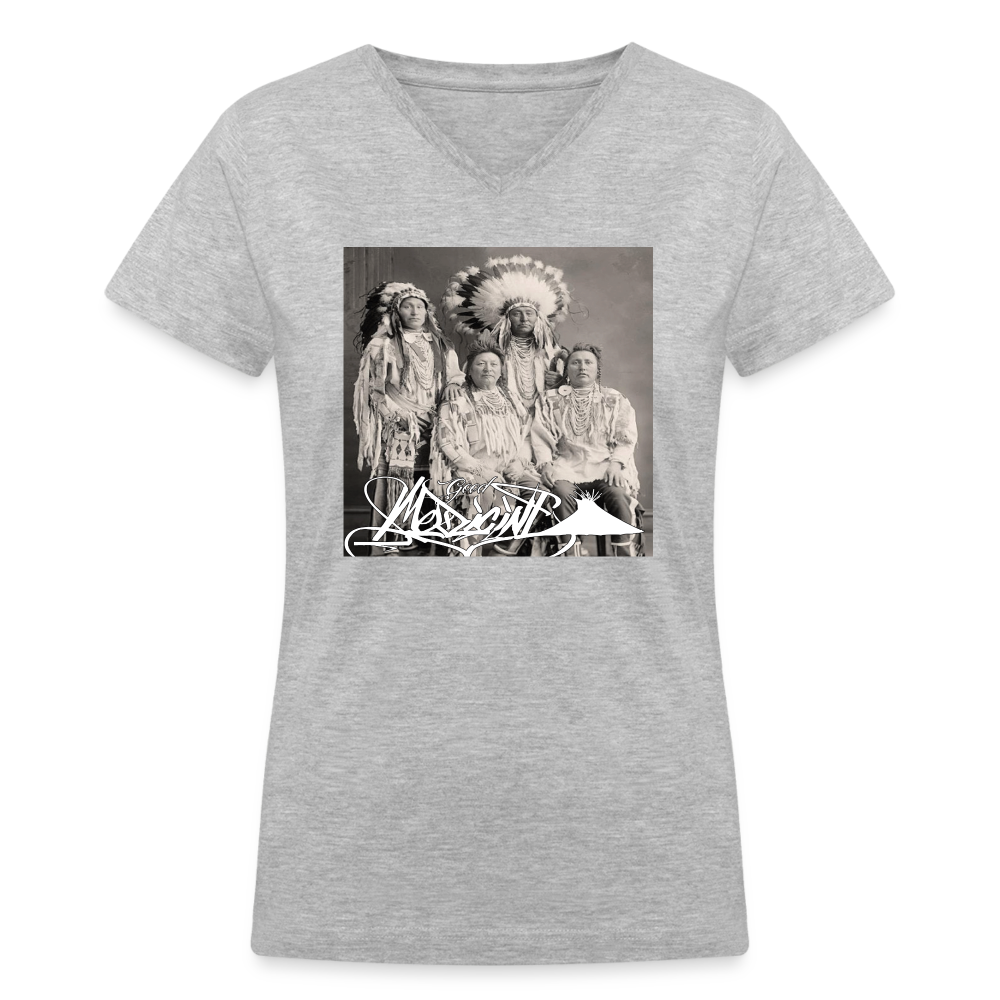 Women's Relatives V-Neck - gray