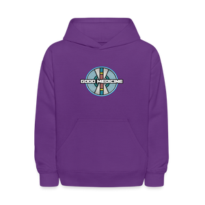 Kids' GM Logo Hoodie - purple