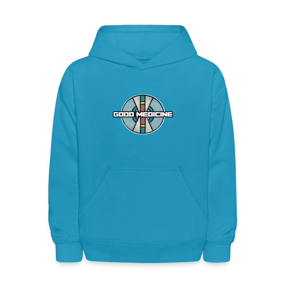 Kids' GM Logo Hoodie - turquoise